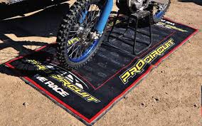 motocross rubber garage floor mat