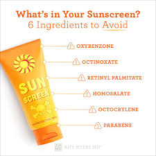 toxic sunscreen ings to avoid