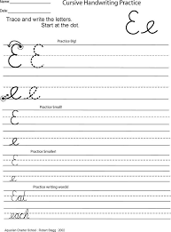 Download Cursive Letters Chart 1 For Free Page 5