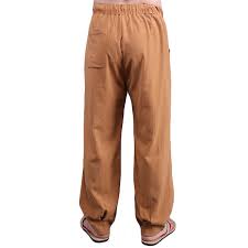 Chinese Wind Mens Loose Cotton Linen Trousers Breathable Casual Elastic Lanterns Pants