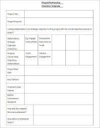 Project Checklist Template 11 Free Word Pdf Documents Download