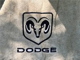 Dodge Ram Logo Cotton Towel Car Seat