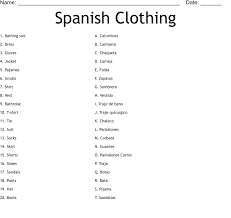 similar to spanish fashion crossword