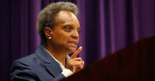 Chicago — lori lightfoot has made history on several fronts after winning chicago's mayoral but lightfoot's election also marks a major break for chicago, after two terms of rahm emanuel in the. Chicago Mayor Lightfoot Says Looting Was Organized Time