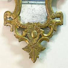 Italian Baroque Mercury Glass Mirror