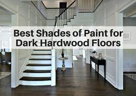 paint for dark hardwood floors