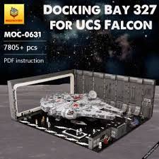 lego docking bay 327 for ucs falcon