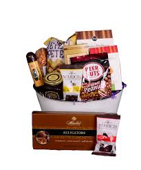 gourmet food gift basket delivered in