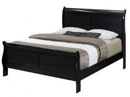 black queen sleigh bed by crown mark
