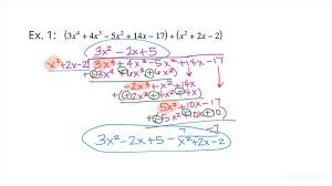 How To Do Polynomial Long Division With