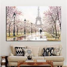 Romantic City Paris Eiffel Tower