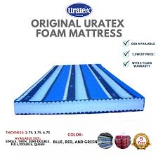uratex foam mattress 3 75x60x75 blue