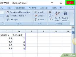 how to add a graph to microsoft word w