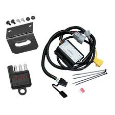 Trailer Wiring And Bracket And Light Tester For 01 02 Toyota Tundra All Styles 4 Flat Harness Plug Play