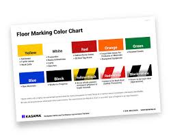 Free Floor Marking Color Chart