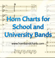 Horn Charts For School Ensembles And Bands Horn Band Charts