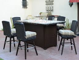 Catalina Firepit Bar Table Outdoor