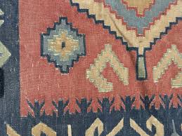 vine hand knotted woven kilim area