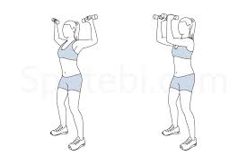 Standing Chest Fly Illustrated Exercise Guide
