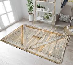 Get free shipping on qualified living room area rugs or buy online pick up in store today in the flooring department. Lb Customized Retro Rustic Farmhouse Door Area Rug Bedroom Floor Mat Indoor Carpet For Kids Living Room Bathroom Cushion Kitchen Bath Mats Aliexpress