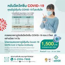 หลังฉีดวัคซีน COVID-19 คุณมีภูมิคุ้มกันในระดับใด