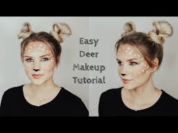 halloween deer makeup tutorial you