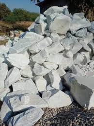 Mix White Garden Stone Small And Large