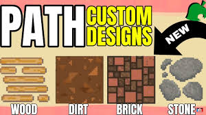 custom path design codes