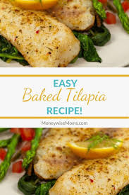 make easy baked tilapia in just 20