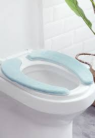 2 Pcs Toilet Seat Cover Washable