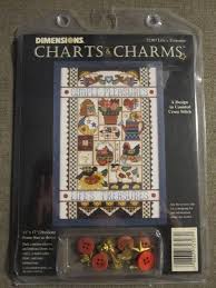 Dimensions Cross Stitch Charts Charms Lifes Treasures Sampler