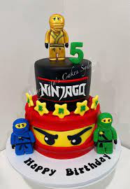 Ninjago birthday cake. All edible. - Margarita's Cakes Sydney