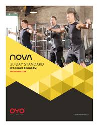 nova gym 30 day standard program oyo