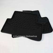 mercedes benz rear rubber floor mats