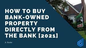 how to bank owned property from the