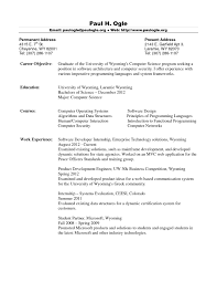 Resume Ms In Computer Science Resume Ms In Computer Science
