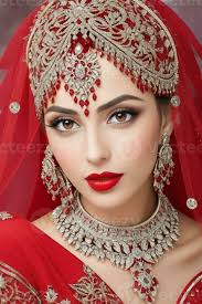 ai generated wedding bridal makeup