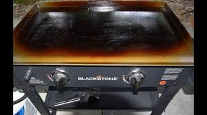 how to season a blackstone griddle a