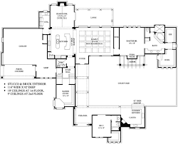 Casita And Center Courtyard House Plan
