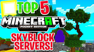Many skyblock servers also have economy features such as the ability to buy and sell items. Top 5 Skyblock Servers Mcpe 1 16 2020 Hd New Big Minecraft Servers Youtube