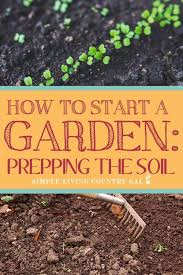 How To Start A Garden Prepping Soil