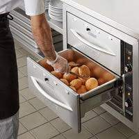 Foods can be kept warm in some oven drawers until they're ready to be served