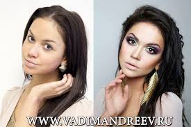 makeup artist transforms women in