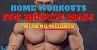 how to build serious muscle at home