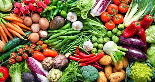 Food Background With Assortment Of Fresh Organic Vegetables Stock Photo - Download Image Now - iStock