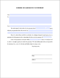 Download free printable guarantor agreement form samples in pdf, word and excel formats. Demand Letter On Guarantor For Payment Free Fillable Pdf Forms Lettering Payment Payment Date