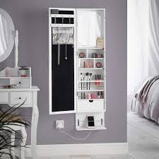 Make your bathroom the cleanest — and tidiest — room in the house with these easy and genius storage ideas. 10 Space Saving Storage Solutions For Dorm Rooms Wall Mounted Jewelry Armoire Makeup Storage Mirror Armoire Storage