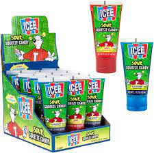 Amazon.com : ICEE Sour Squeeze Candy - 12 Bottles - 2.1 FL OZ : Grocery &  Gourmet Food