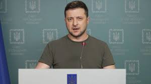 War in Ukraine: Zelensky urges Ukrainians to go on the offensive - BBC News