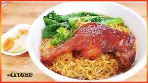 roasted duck noodle soup